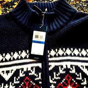 New Men's Izod Sweater, XLT